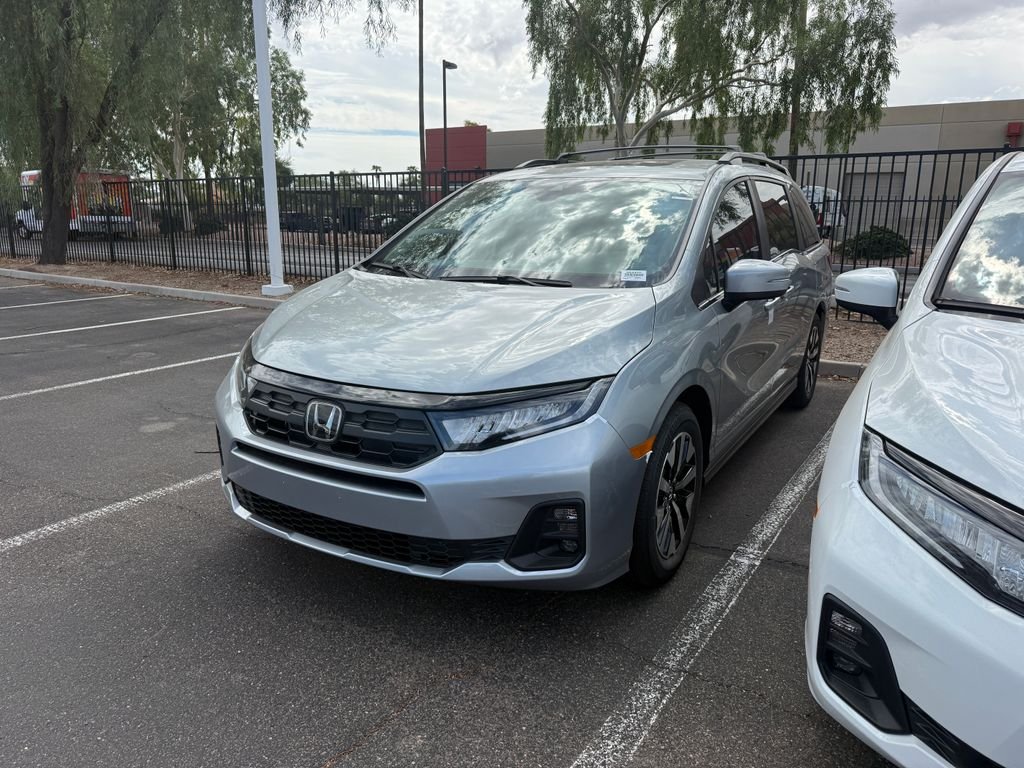 New 2026 Solar Silver Metallic Honda EX-L image 1