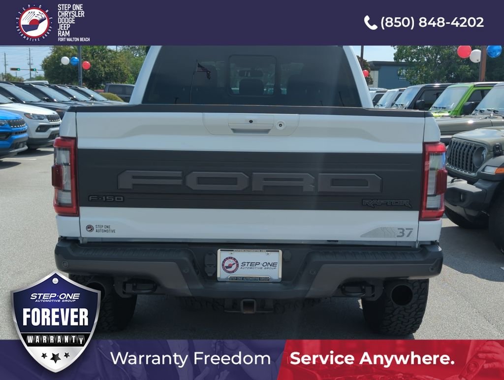Used 2022 White Ford Raptor image 5