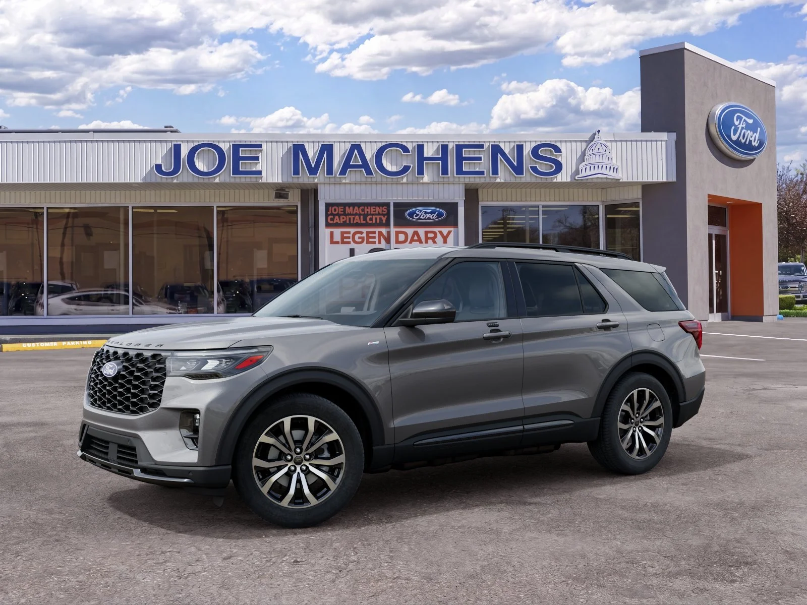 New 2027 Carbonized Gray Metallic Ford ST-Line image 2