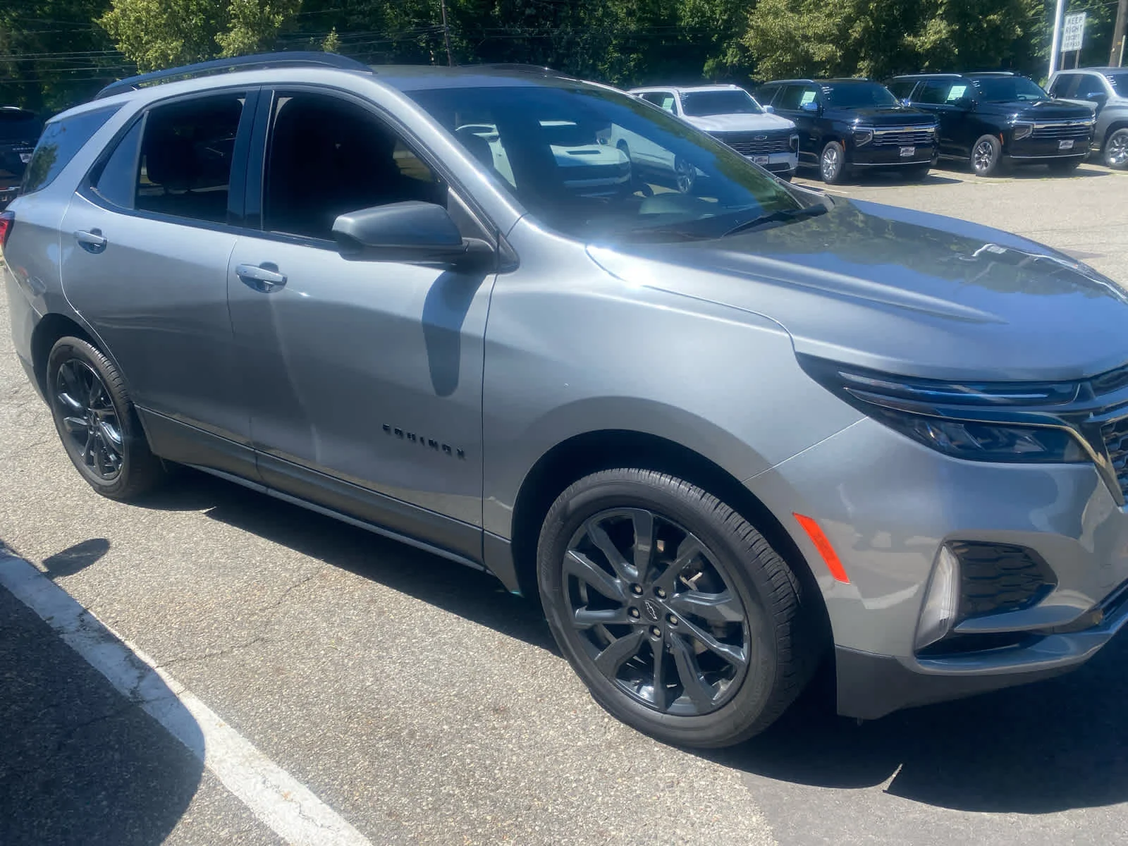Used 2023 Sterling Gray Metallic Chevrolet RS image 2