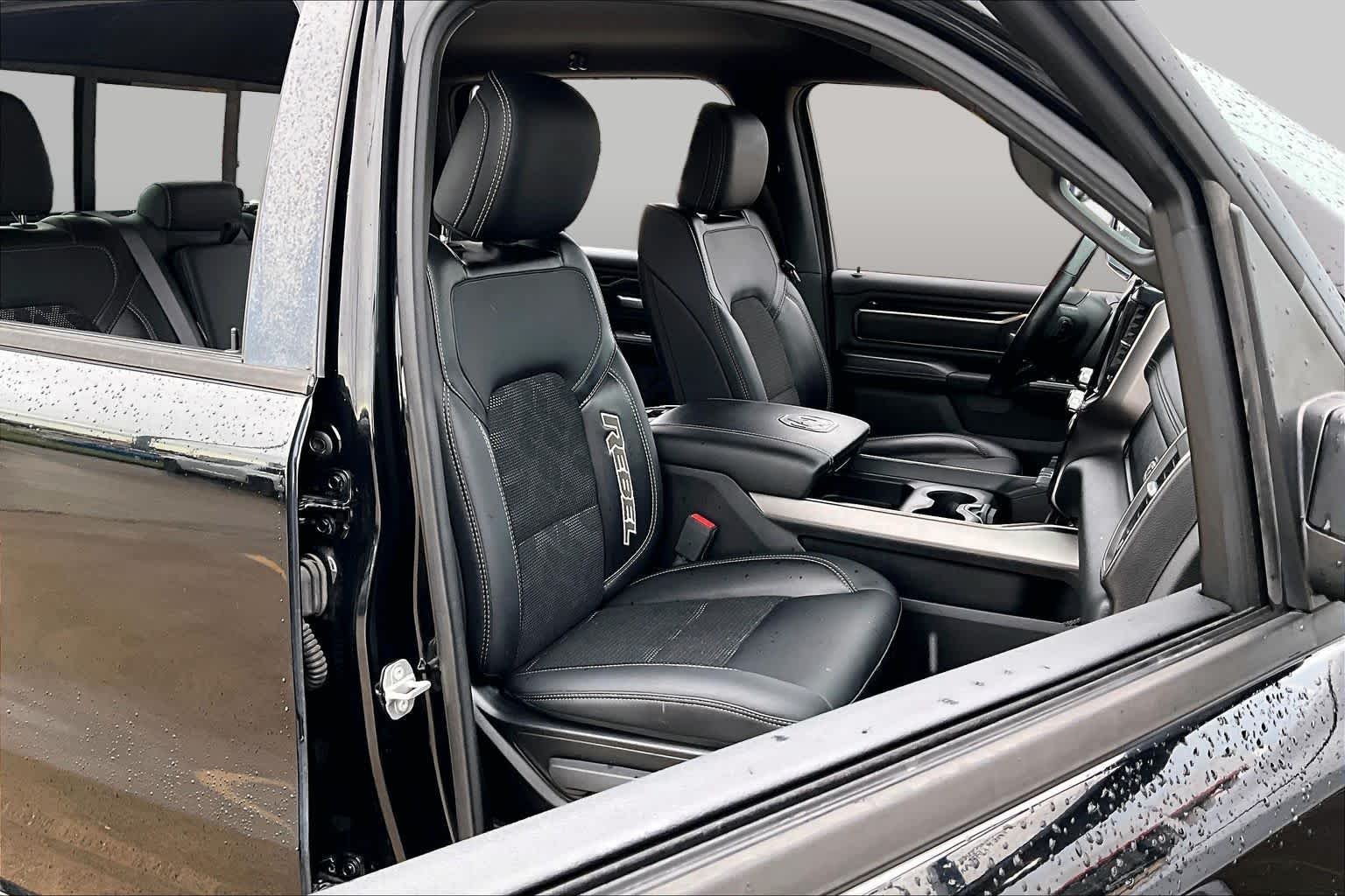 Used 2020 Diamond Black Crystal Pearlcoat Ram Rebel image 9