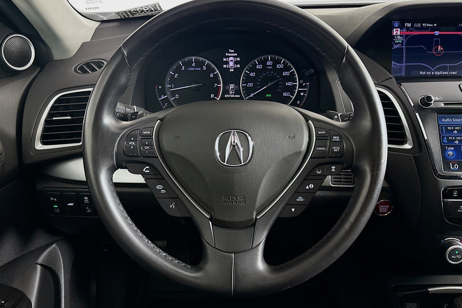 Used 2016 Graphite Luster Metallic Acura Advance Package image 17