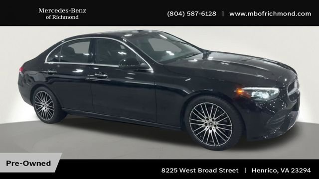 Certified Used 2023 Black Mercedes-Benz C 300 image 4