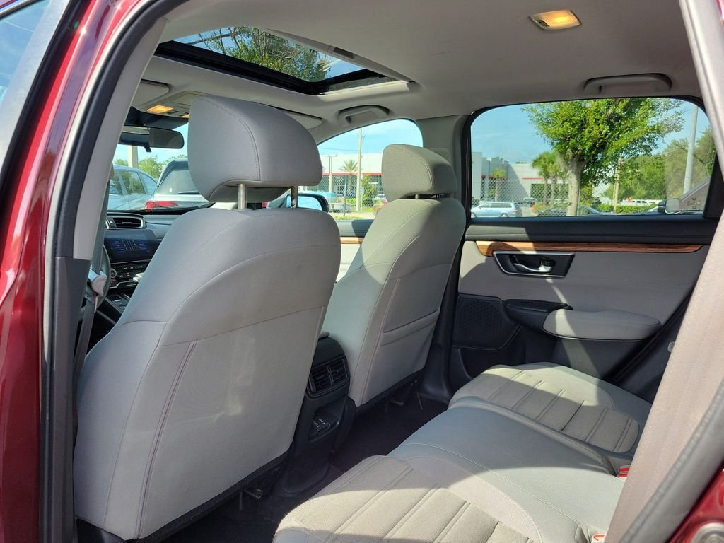 Used 2017 Basque Red Pearl II Honda EX image 12