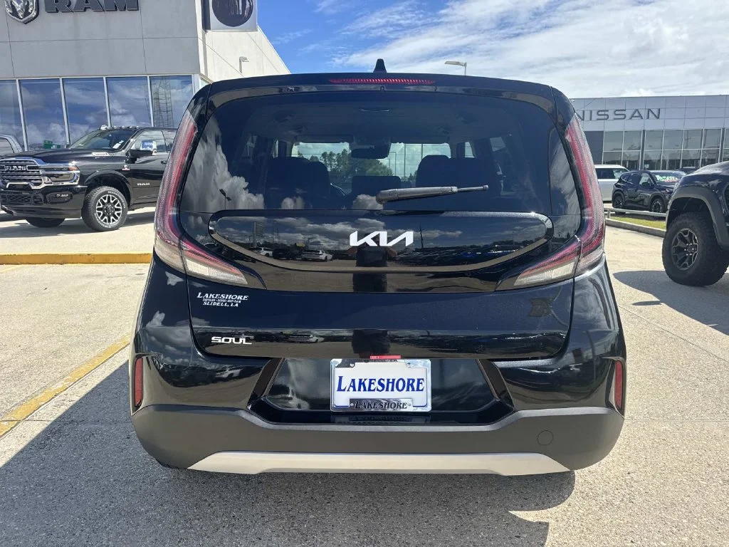 Certified Used 2025 Black Kia LX image 6