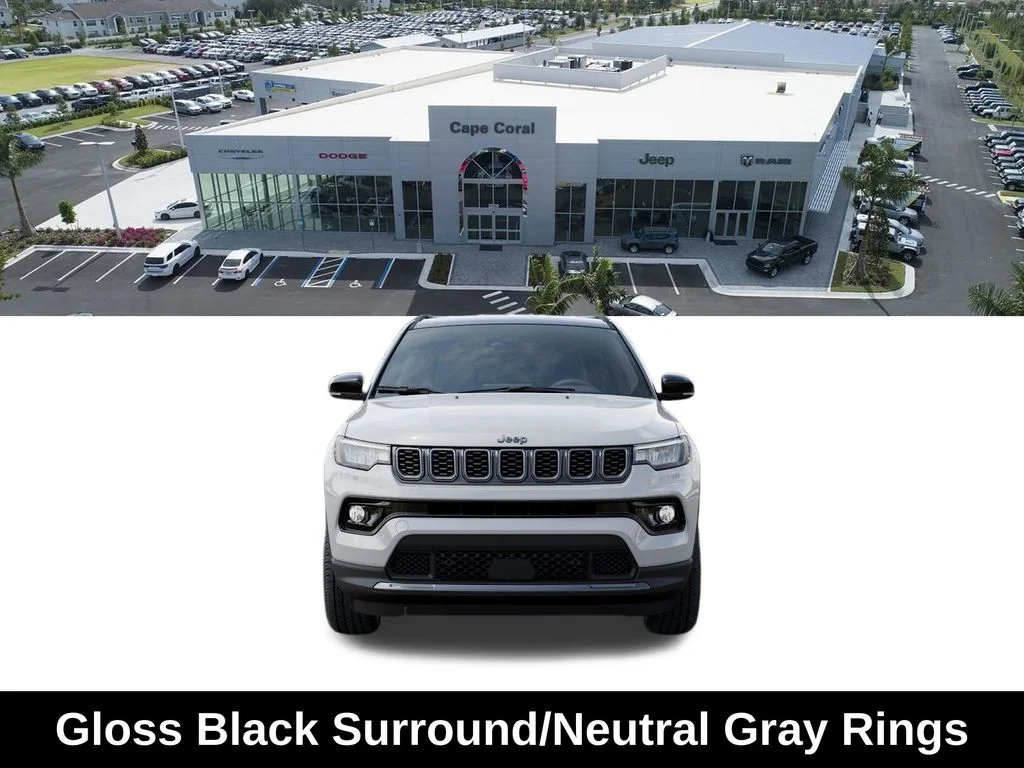 New 2026 Bright White Clear-Coat Exterior Paint Jeep Limited image 6