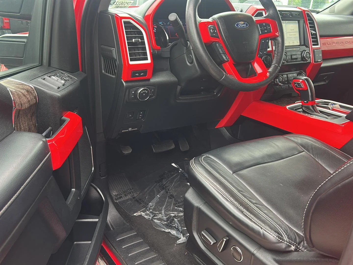 Used 2019 Race Red Ford LARIAT image 8