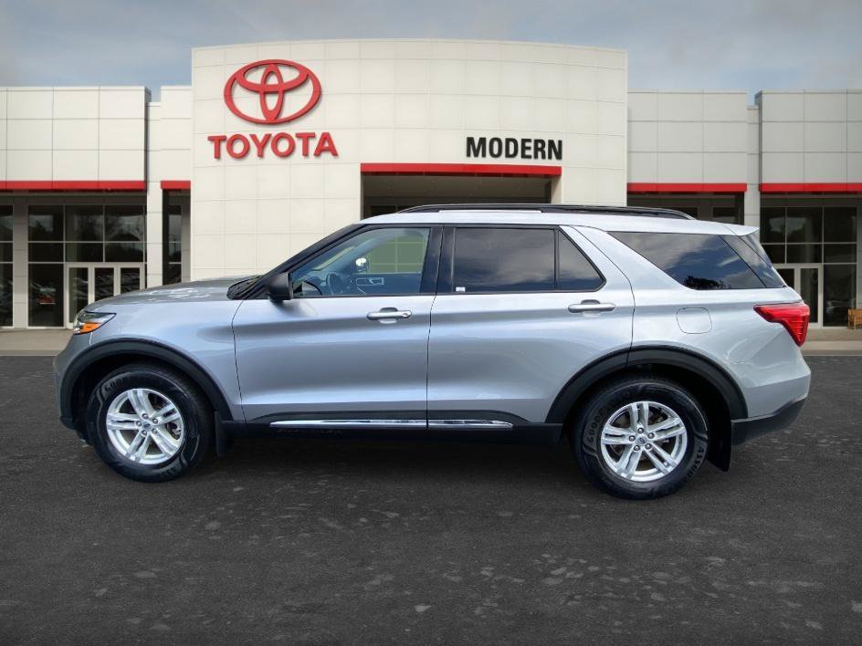 Used 2021 Silver Metallic Ford XLT image 8