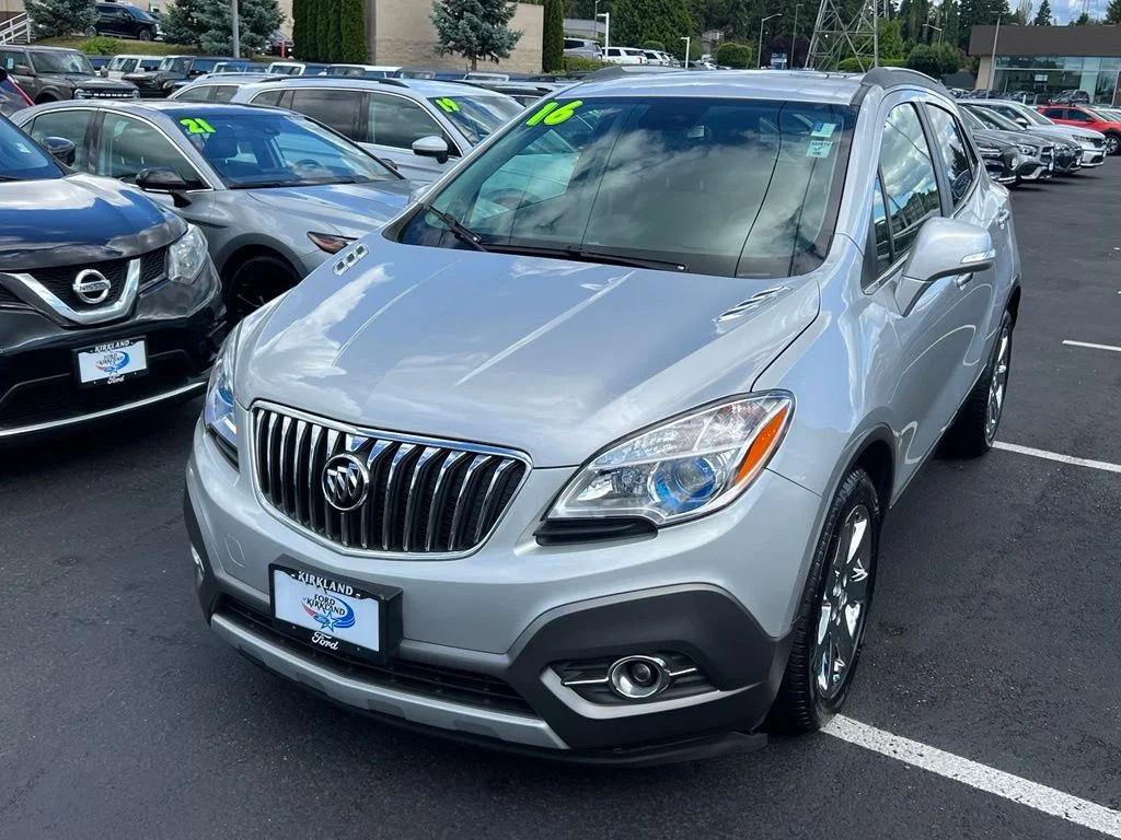 Used 2016 Quicksilver Metallic Buick Leather image 4