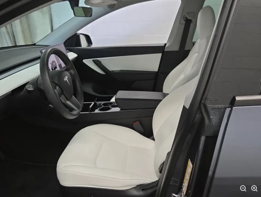 Used 2021 Gray Tesla Long Range image 7