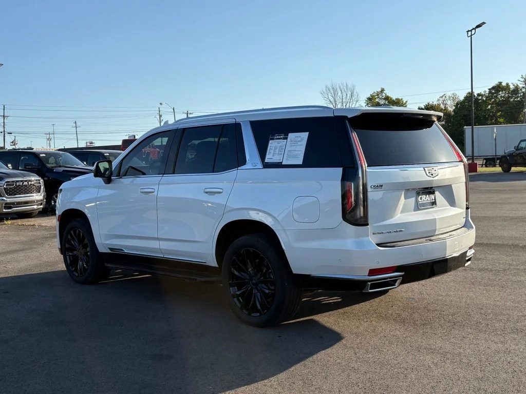 Used 2024 White Cadillac Premium Luxury image 5