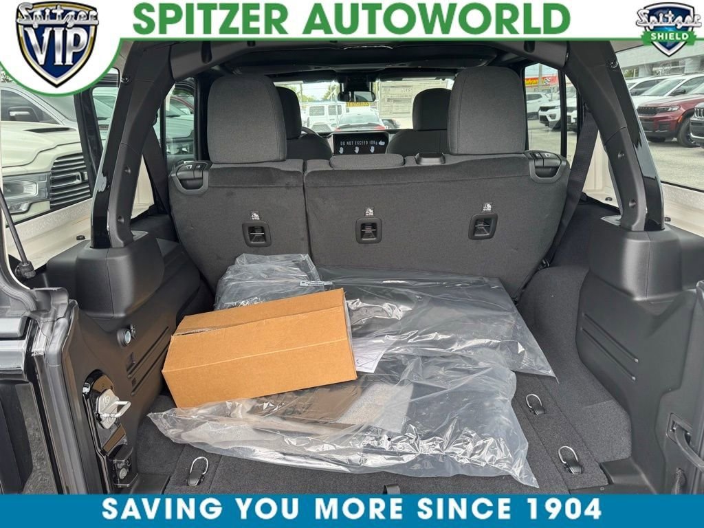 New 2025 Black Clear-Coat Exterior Paint Jeep Sport S image 7