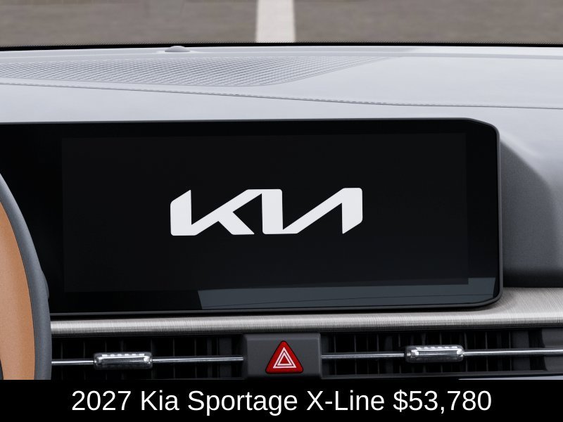 New 2027 Glacial White Pearl/Ebony Black Roof Kia X-Line image 20
