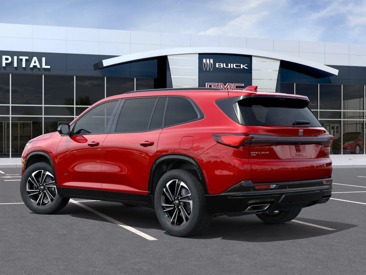 New 2027 Cherry Red Tintcoat Buick Sport Touring AWD image 4