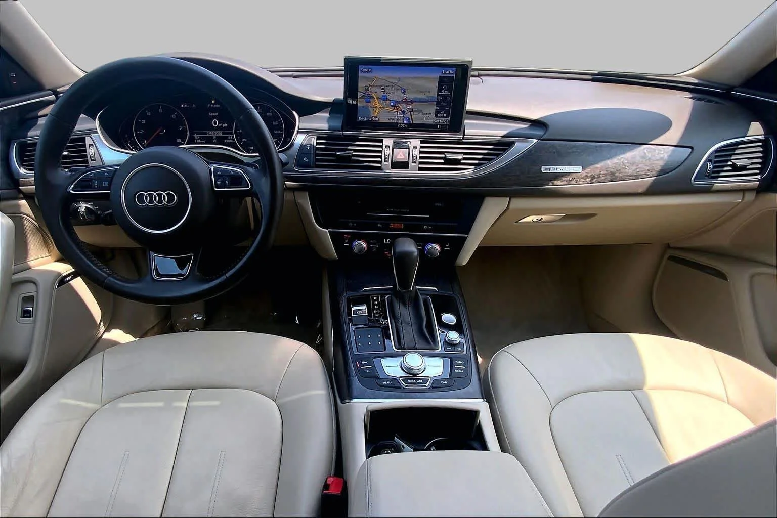 Certified Used 2017 Glacier White Metallic Audi Premium Plus image 16