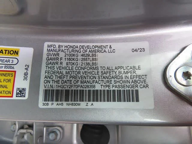 2023 Honda Accord Hybrid Sport-L - Photo 25