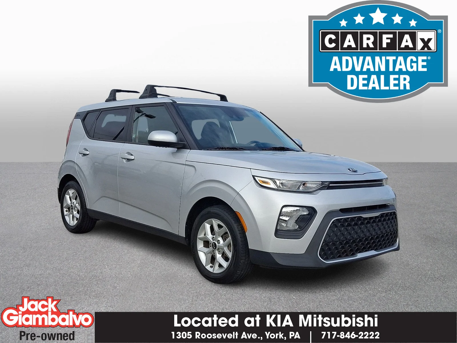 Certified Used 2020 Silver Kia S image 1