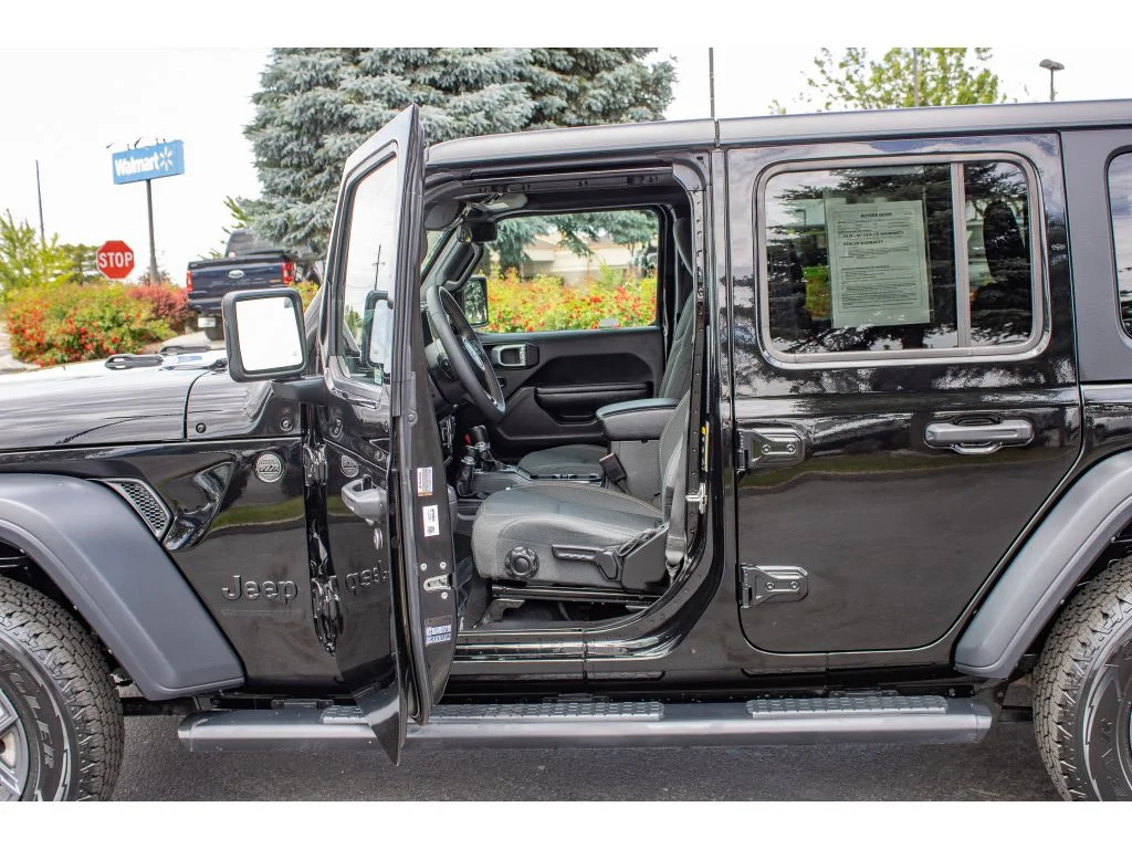 Used 2024 Black Clearcoat Jeep Sport S image 26