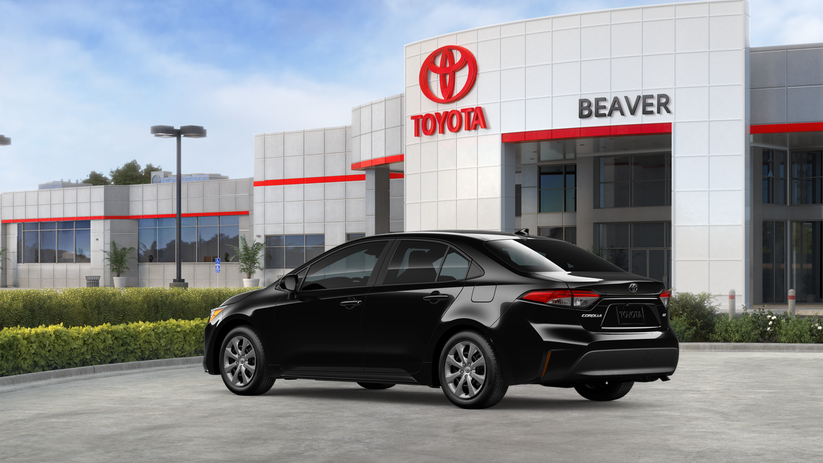 New 2026 Midnight Black Metallic Toyota LE image 28