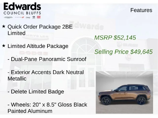 New 2027 Brown Jeep Limited image 8