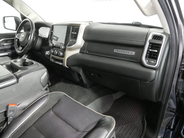Used 2022 Granite Crystal Metallic Clearcoat Ram Crew Cab Laramie w/ Level A Equipment Pkg image 16