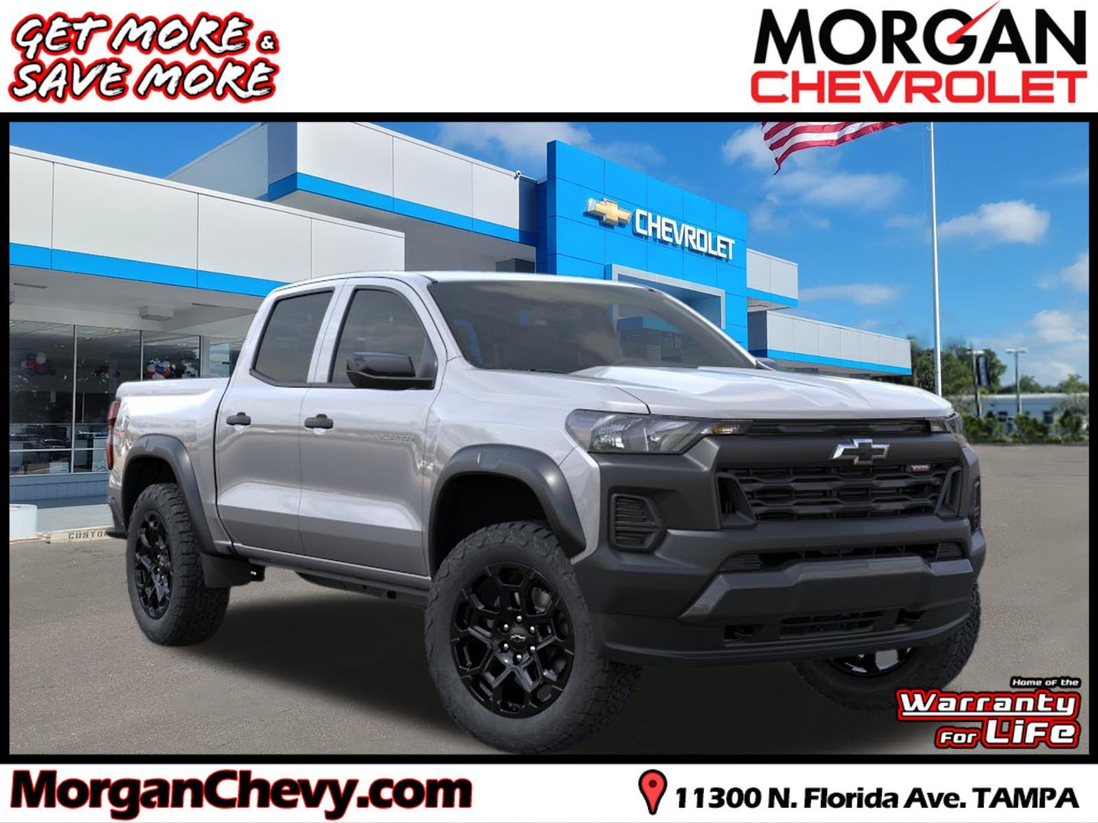 New 2026 Sterling Gray Metallic Chevrolet Trail Boss image 1