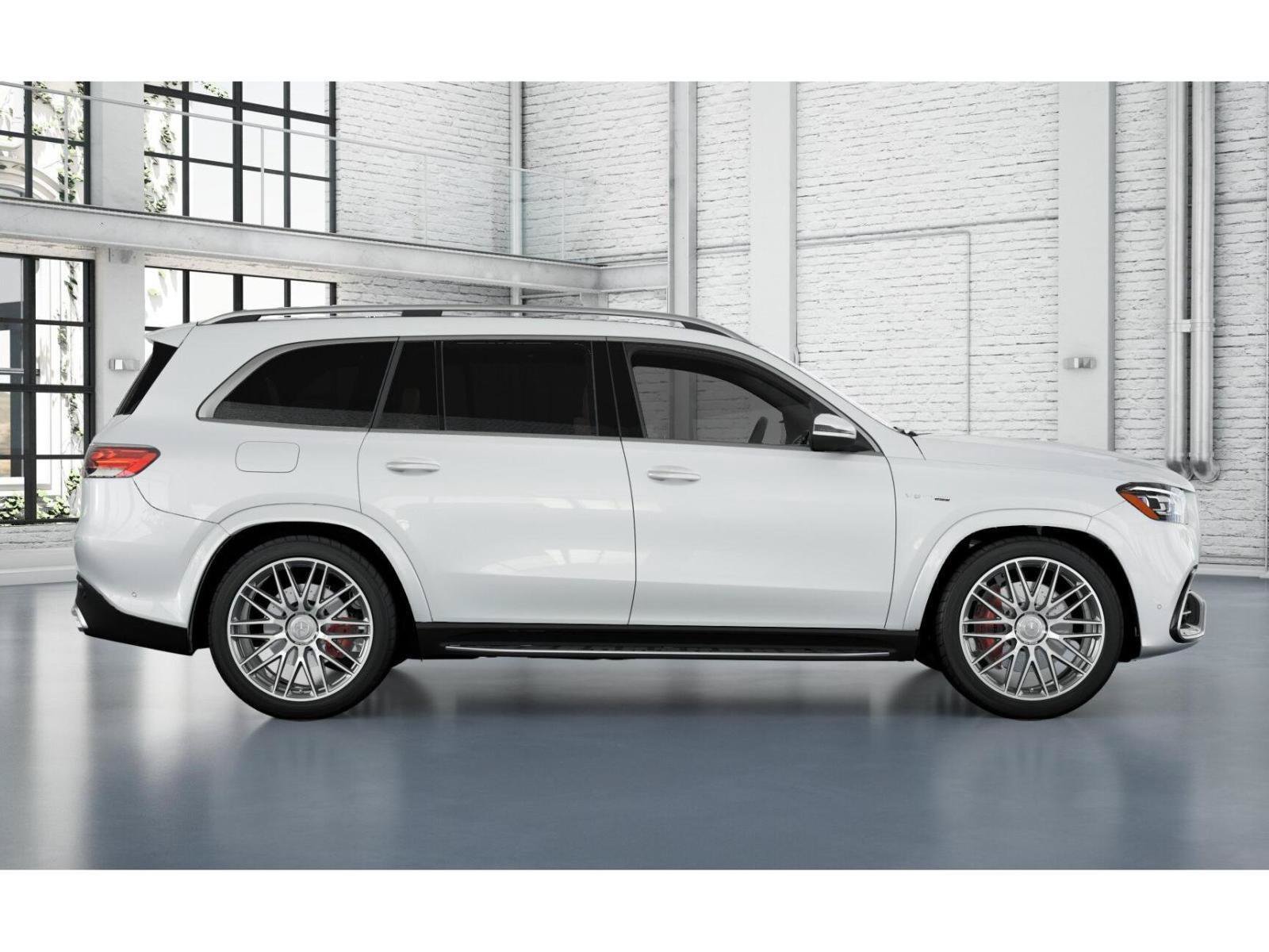 New 2026 MANUFAKTUR Moonlight White Metallic Mercedes-Benz AMG® GLS 63 image 2
