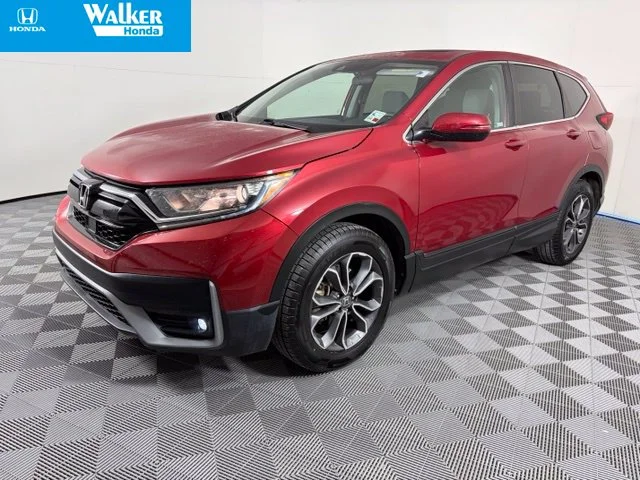 Certified Used 2022 Radiant Red Metallic Honda EX image 3