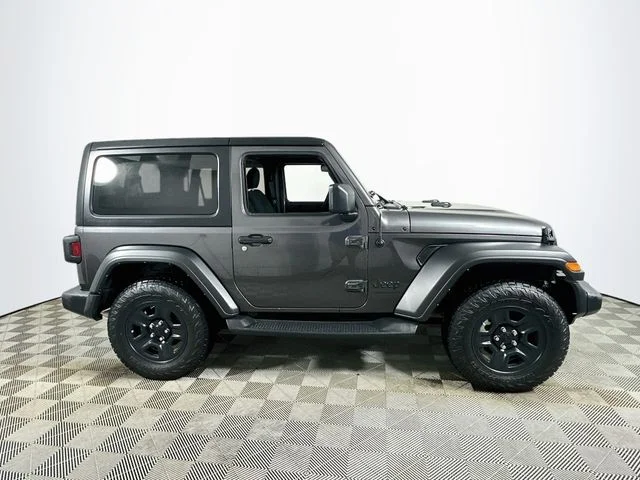 Certified Used 2022 Gray Jeep Sport image 2