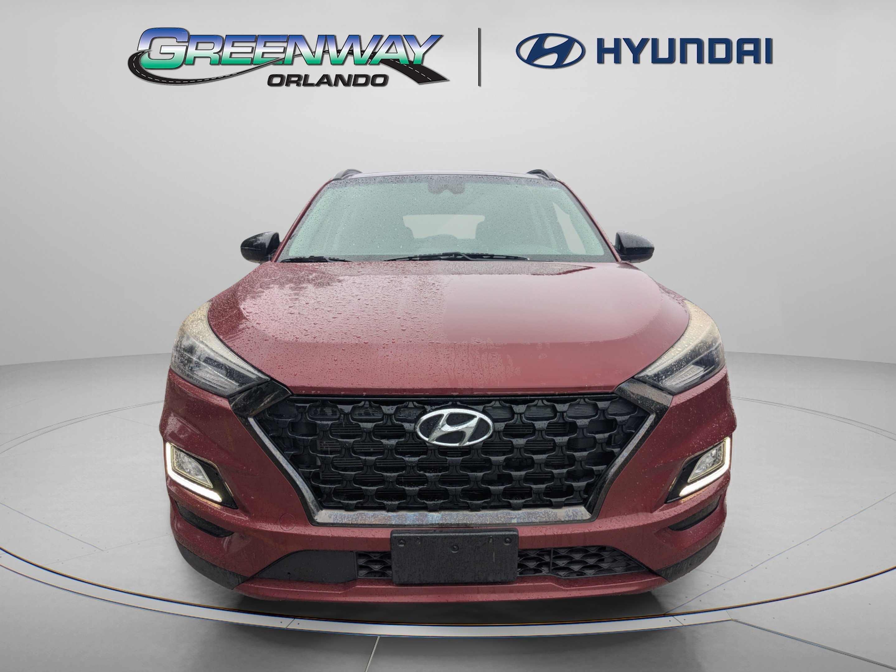 Used 2019 Gemstone Red Hyundai Night image 2