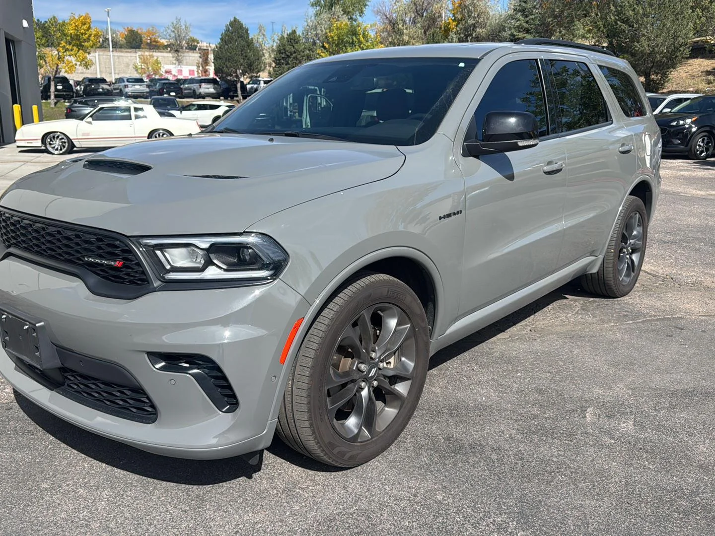 Used 2025 Destroyer Gray Clearcoat Dodge R/T Premium image 1