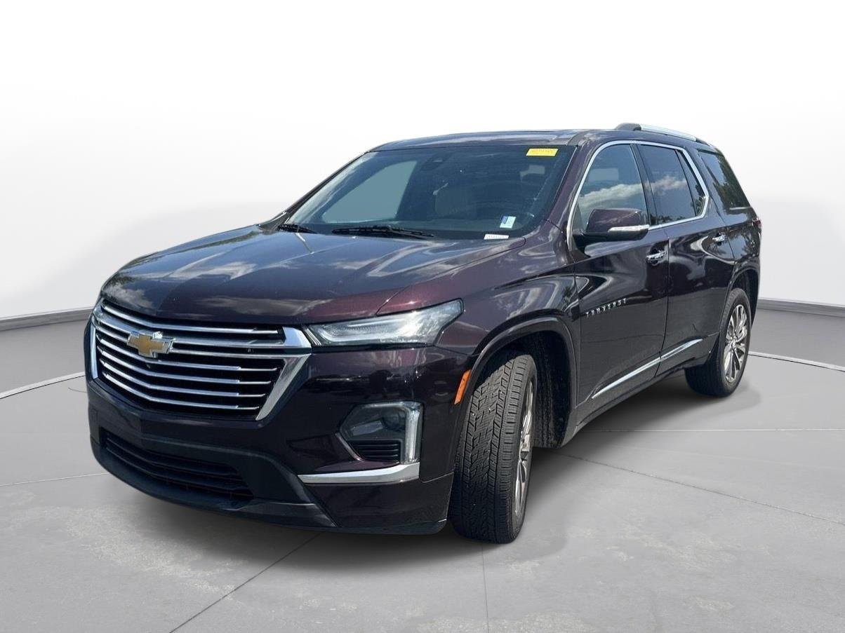 Used 2022 Black Cherry Metallic Chevrolet Premier image 2