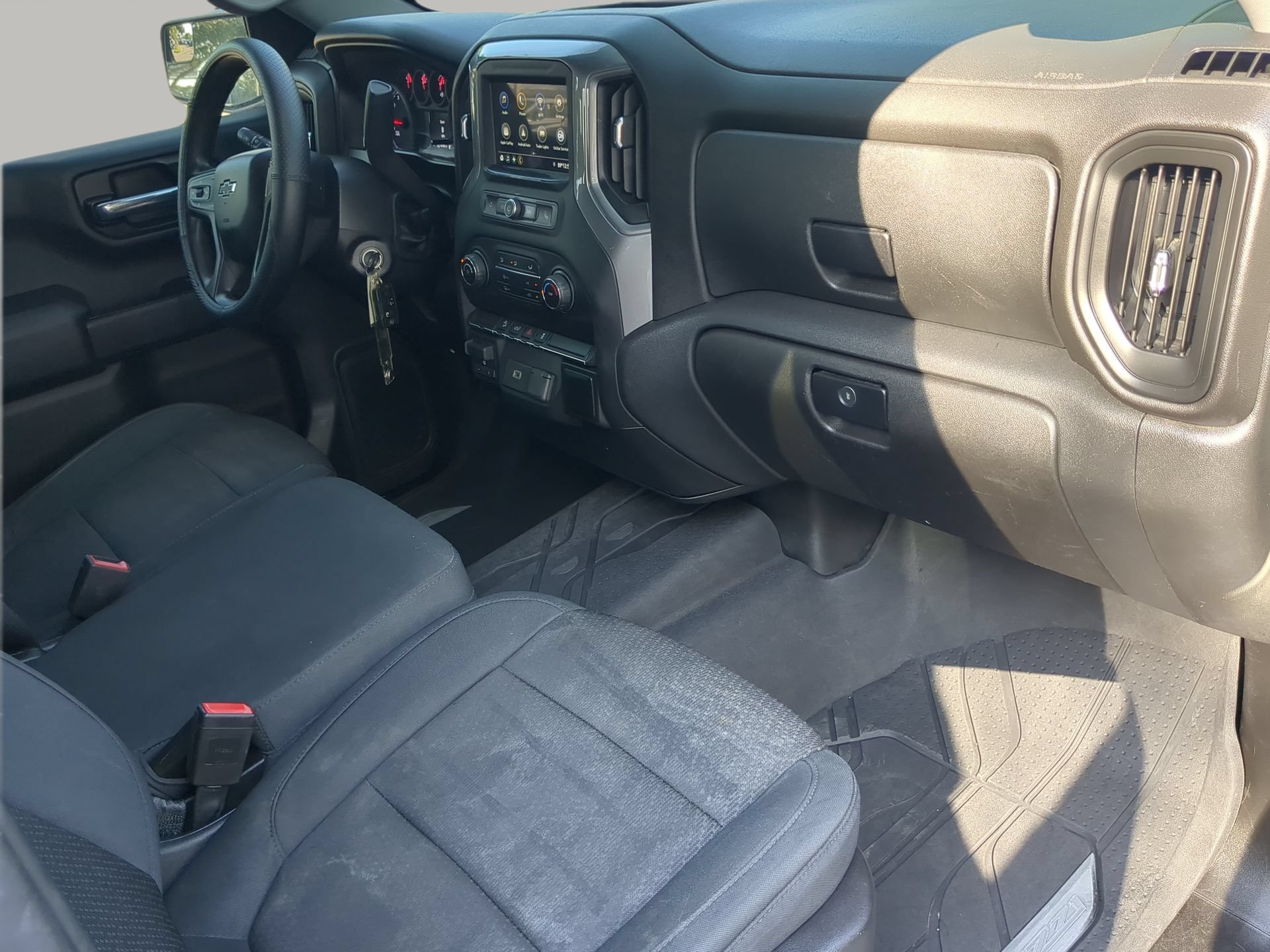 Certified Used 2019 Shadow Gray Metallic Chevrolet Custom Trail Boss Crew Cab Pickup image 48