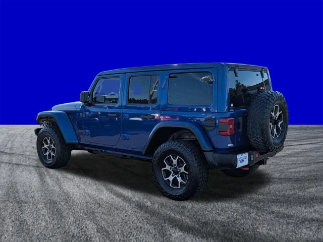 Certified Used 2020 Ocean Blue Metallic Jeep Unlimited Rubicon image 6