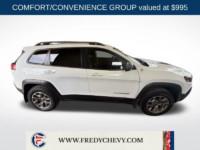Used 2020 White Jeep Trailhawk 4x4 image 4