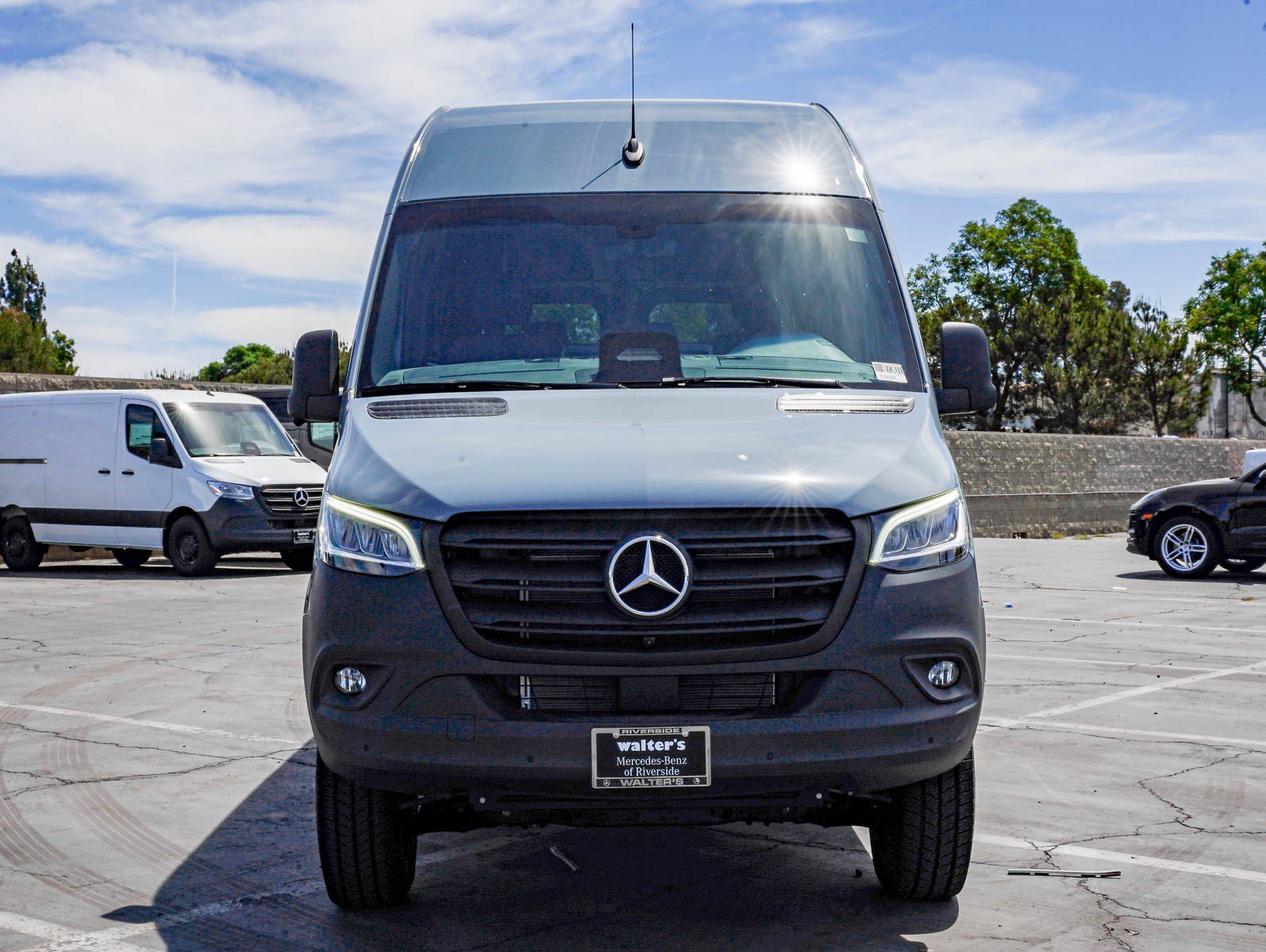 New 2026 Blue Gray Mercedes-Benz 2500 High Roof I4 Diesel HO 144 AWD image 2