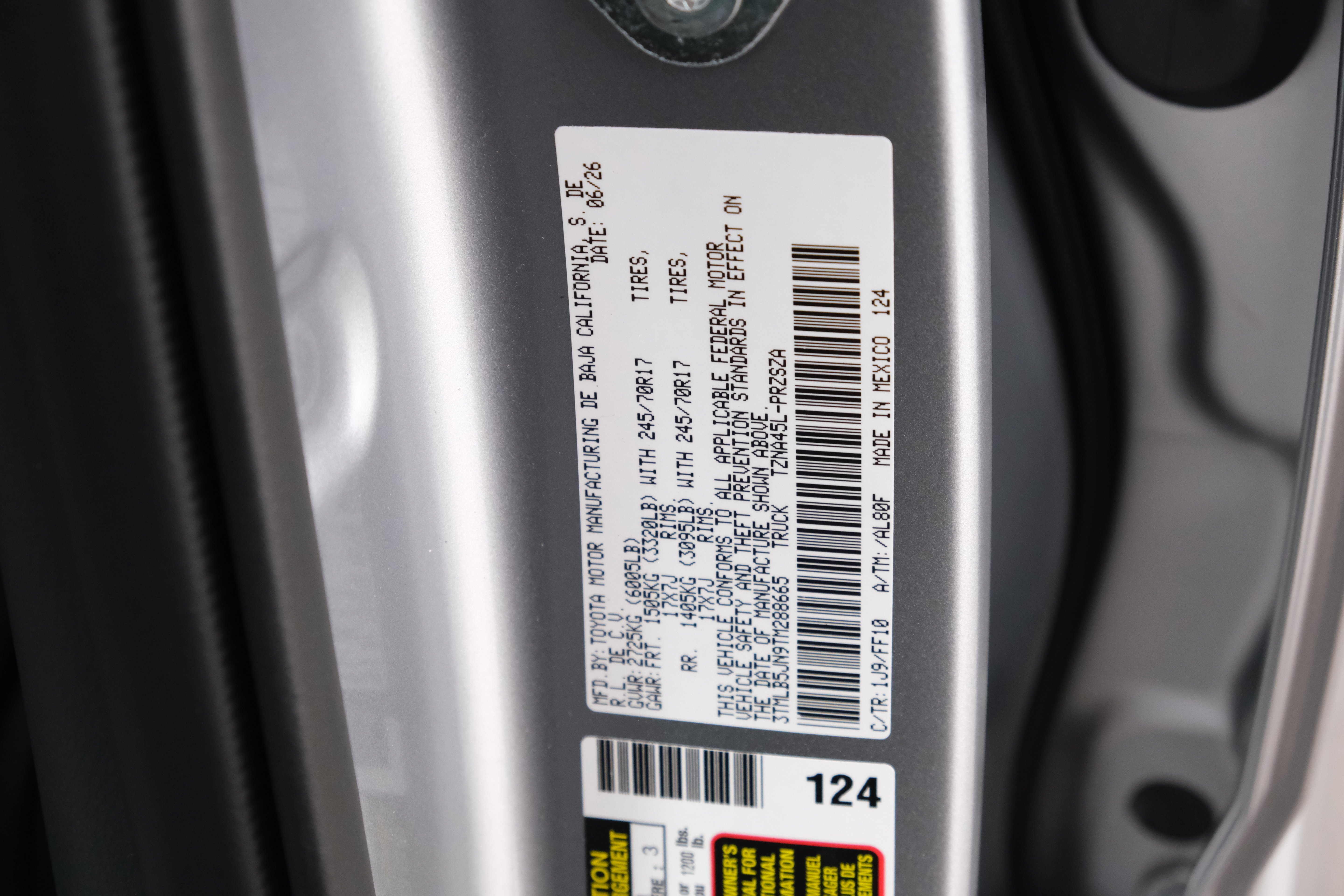 New 2026 Celestial Silver Metallic Toyota  SR5 image 35