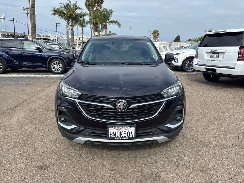 Used 2021 Blue Metallic Buick Preferred image 2
