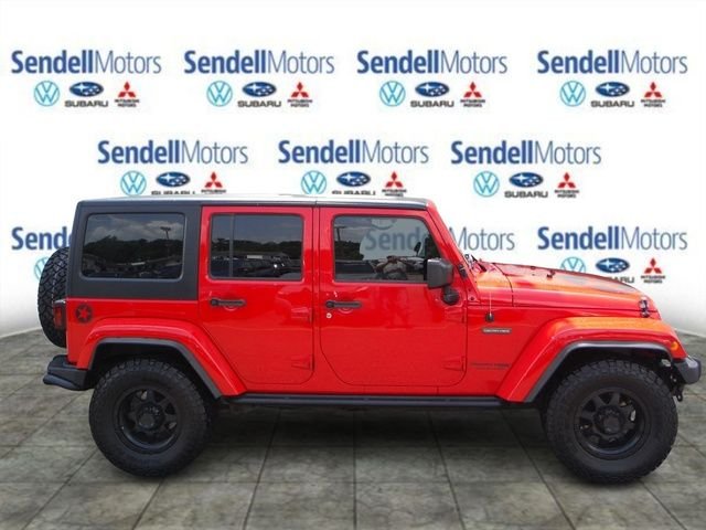Used 2018 Red Jeep Unlimited Sport image 3
