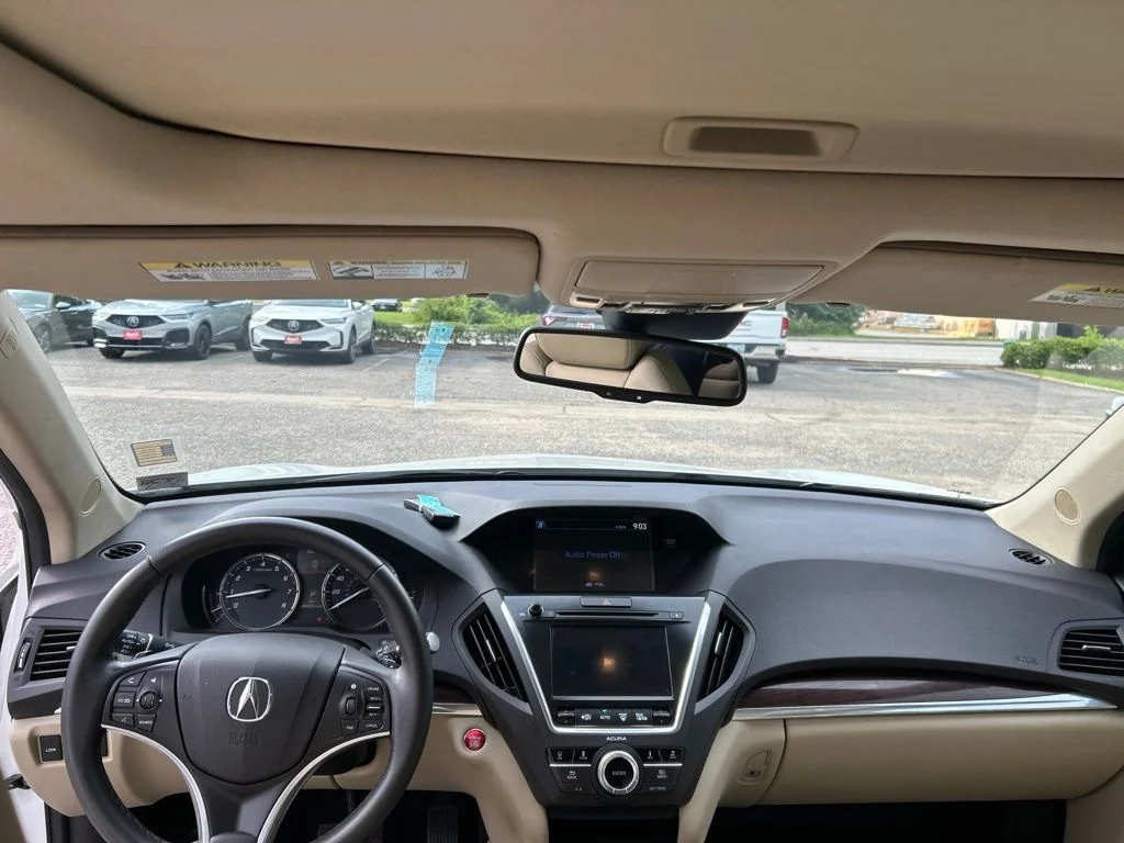 Used 2015 White Diamond Pearl Acura 3.5L Technology Package image 18