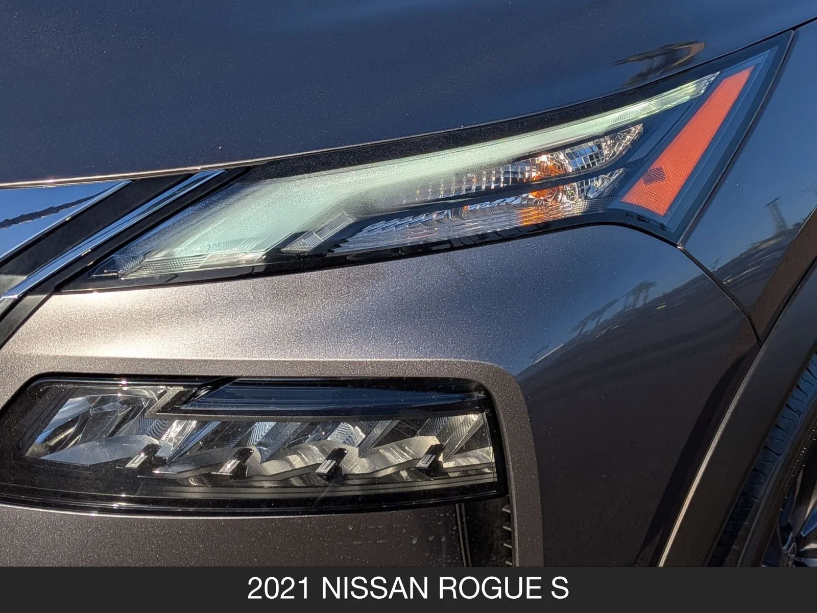 Used 2021 Gun Metallic Nissan S image 10