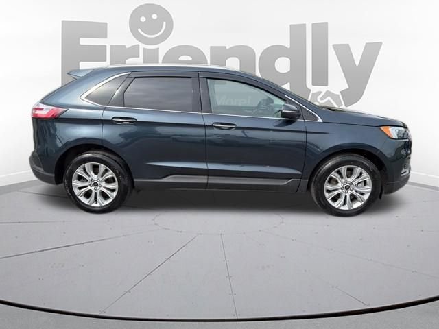 Used 2023 Blue Ford Titanium image 12
