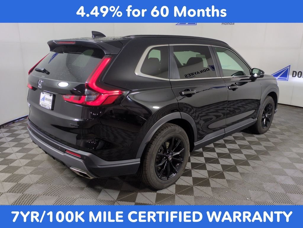 Certified Used 2024 Crystal Black Pearl Honda Sport-L image 5