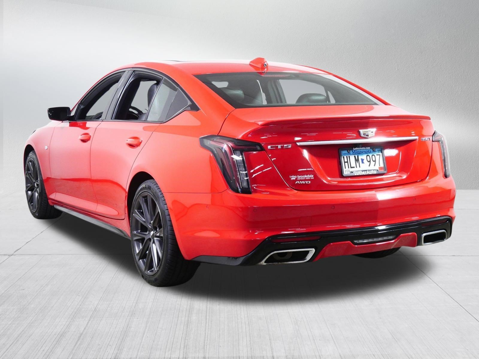 Certified Used 2021 VELOCITY RED Cadillac Sport image 5