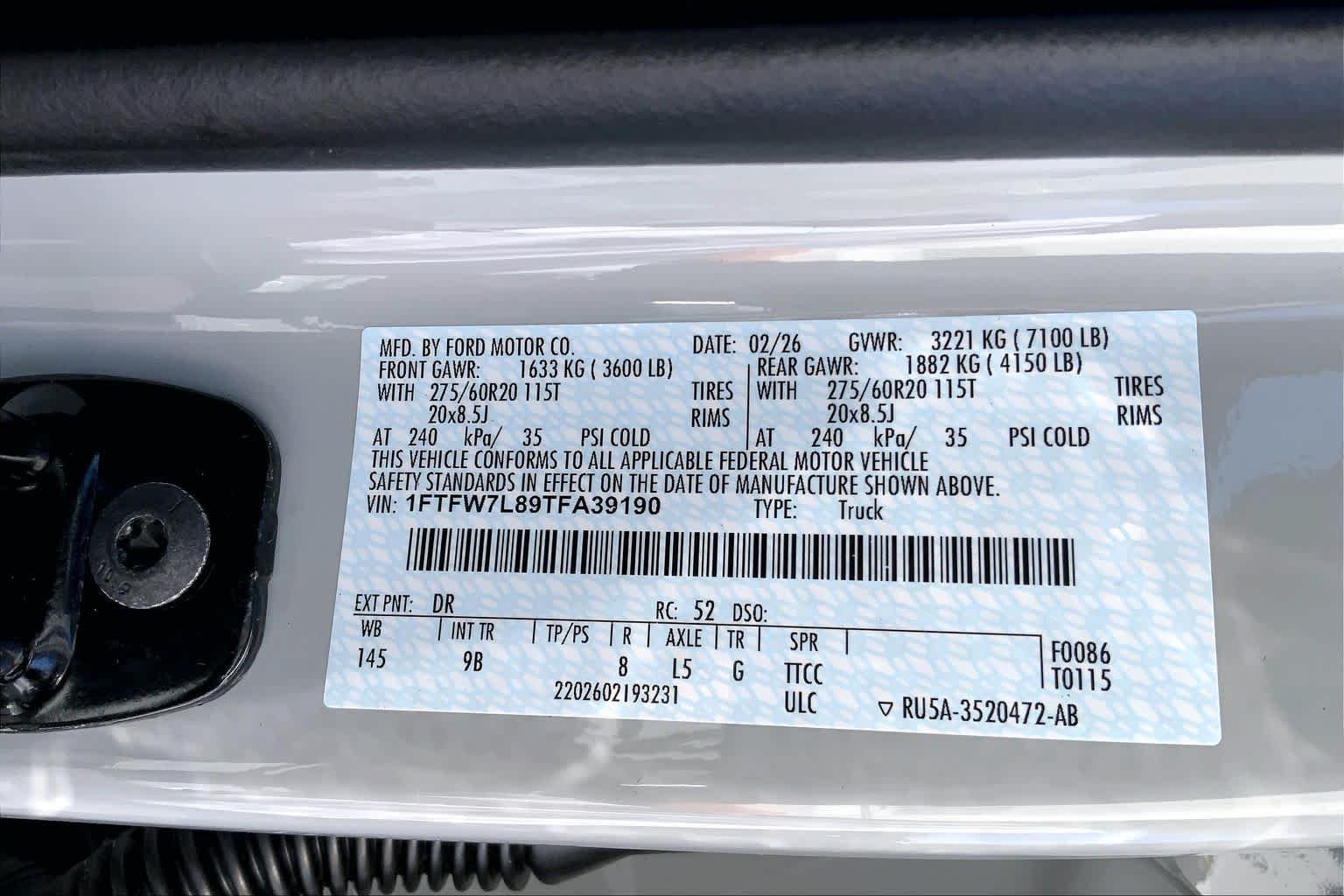 New 2026 Avalanche Ford Platinum® image 18