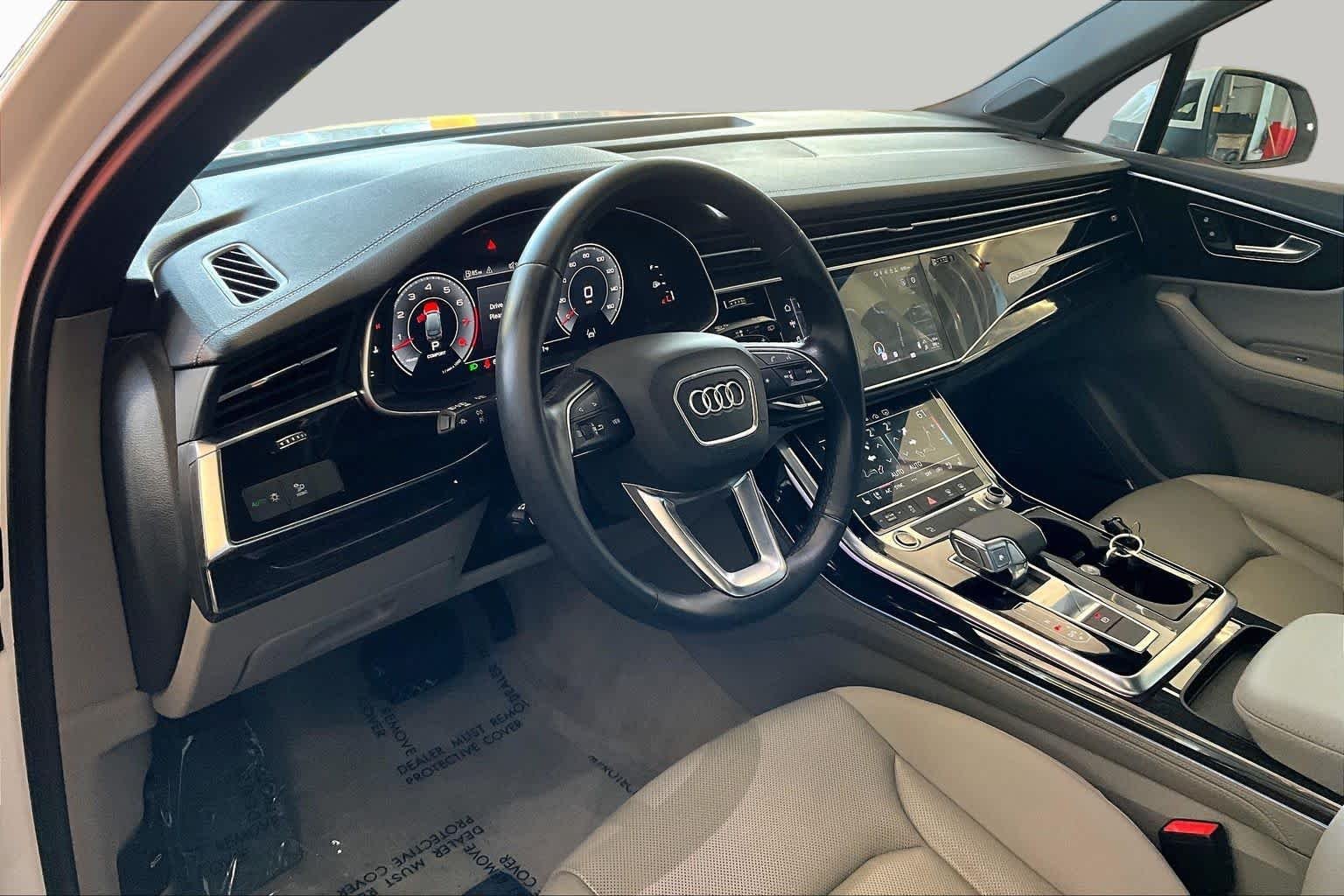Certified Used 2023 Carrara White Audi Premium Plus image 18