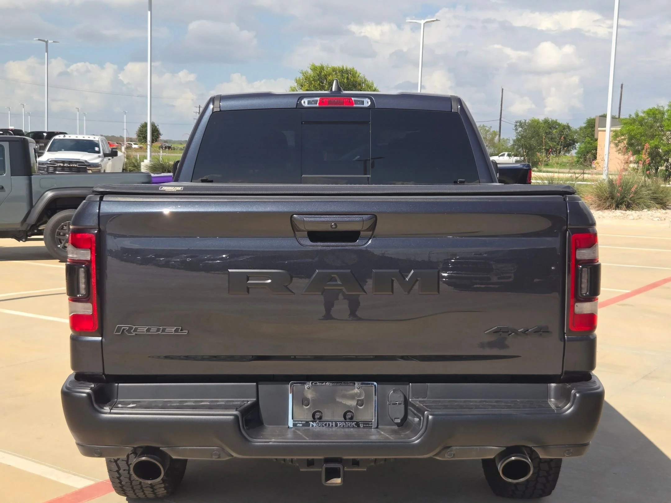 Used 2021 Maximum Steel Metallic Clearcoat Ram Rebel image 4