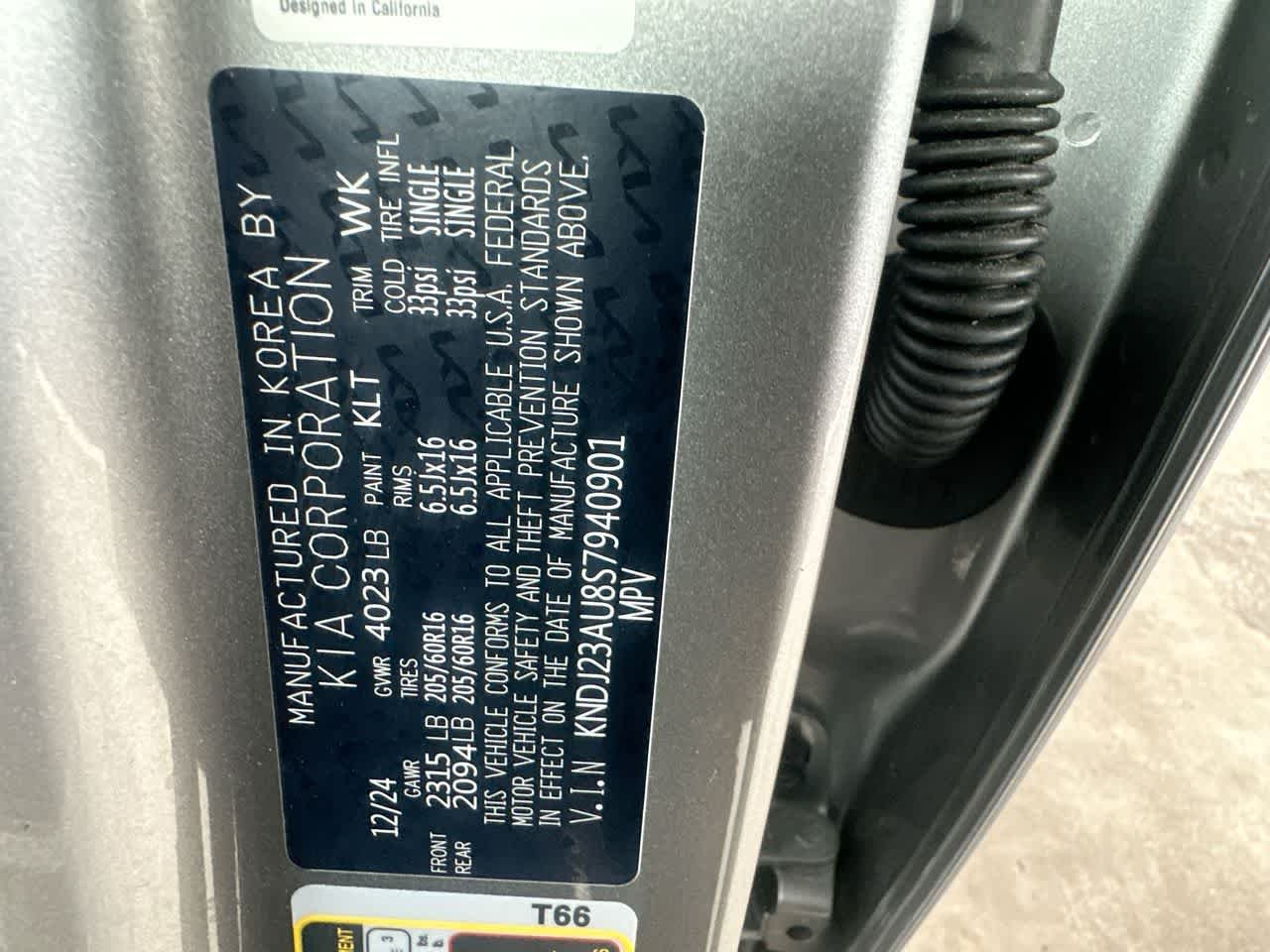 Used 2025 Steel Gray Kia LX image 29