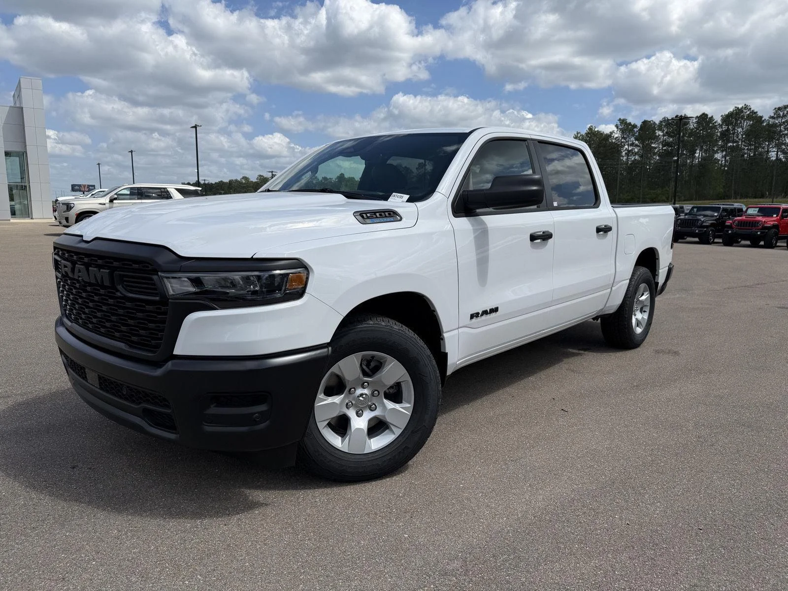 New 2026 Bright White Clear-Coat Exterior Paint RAM Tradesman image 1