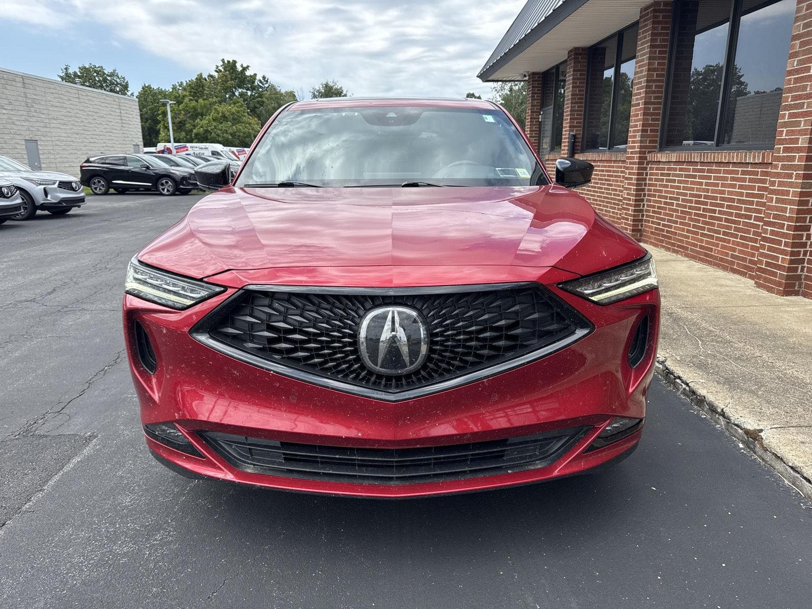 Used 2023 Performance Red Pearl Acura SH-AWD w/A-SPEC image 2